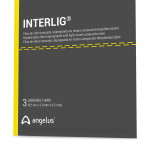 Interlig - 3 бр. влакна от фибростъкло за шиниране и изграждане на зъби Angelus
