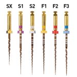 Re-Syst PRO GOLD progressive taper - Система от 6 ротационни NiTi пили с прогресивен тейпър, асорти